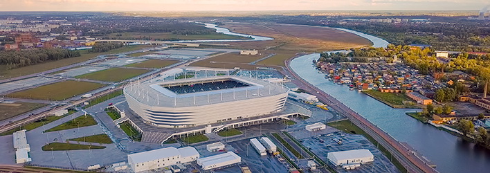 Stadion Kaliningrad Stadium w Rosji