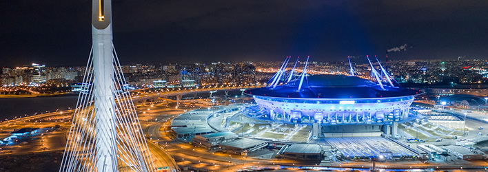 Stadion Saint Petersburg Stadion w Rosji